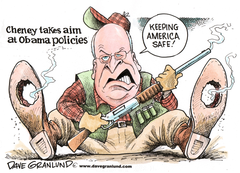 Cheney takes aim at Obama policies