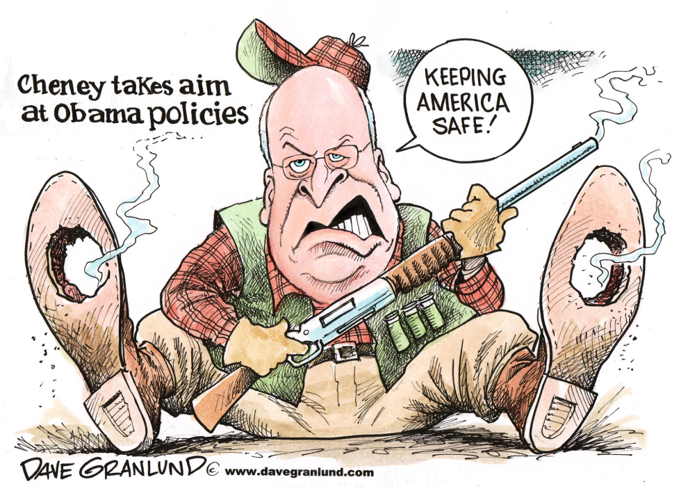 Cheney takes aim at Obama policies