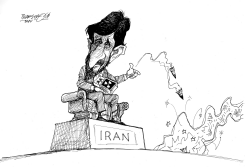 PYROMANIAC IN IRAN by Petar Pismestrovic