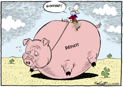 RIDIN THE PIG by Bob Englehart