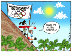 WINTER OLYMPICS  by Bob Englehart
