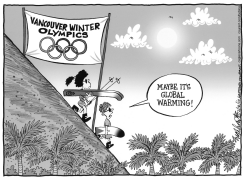WINTER OLYMPICS by Bob Englehart
