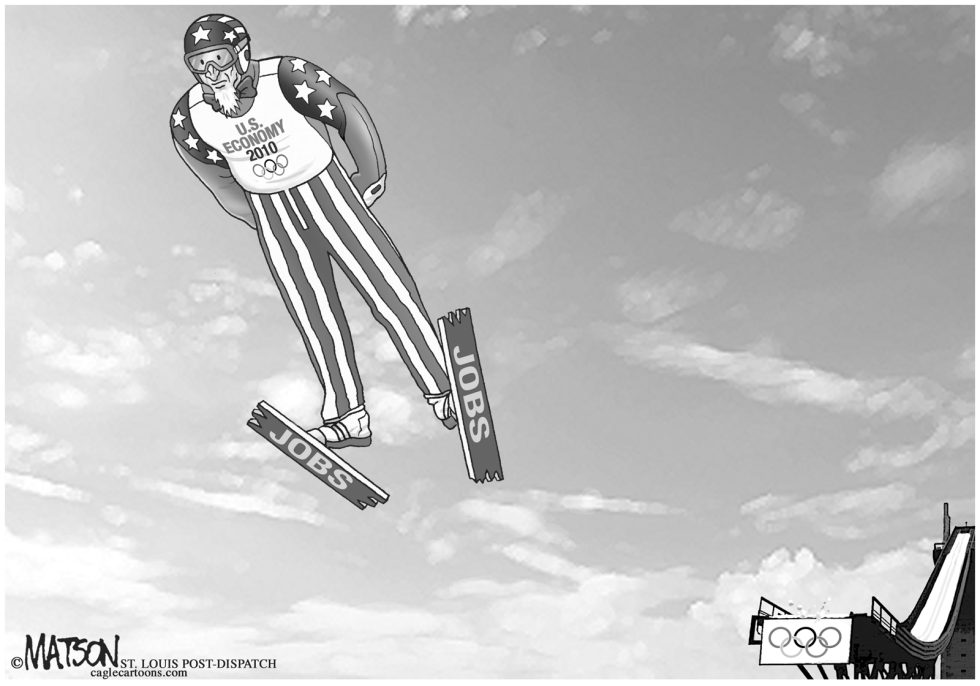  US ECONOMY TAKES OFF by RJ Matson