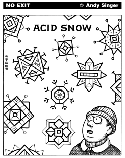 ACID SNOW by Andy Singer