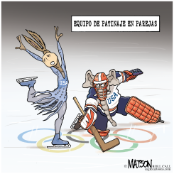 EQUIPO DE PATINAJE EN PAREJAS /  by R.J. Matson