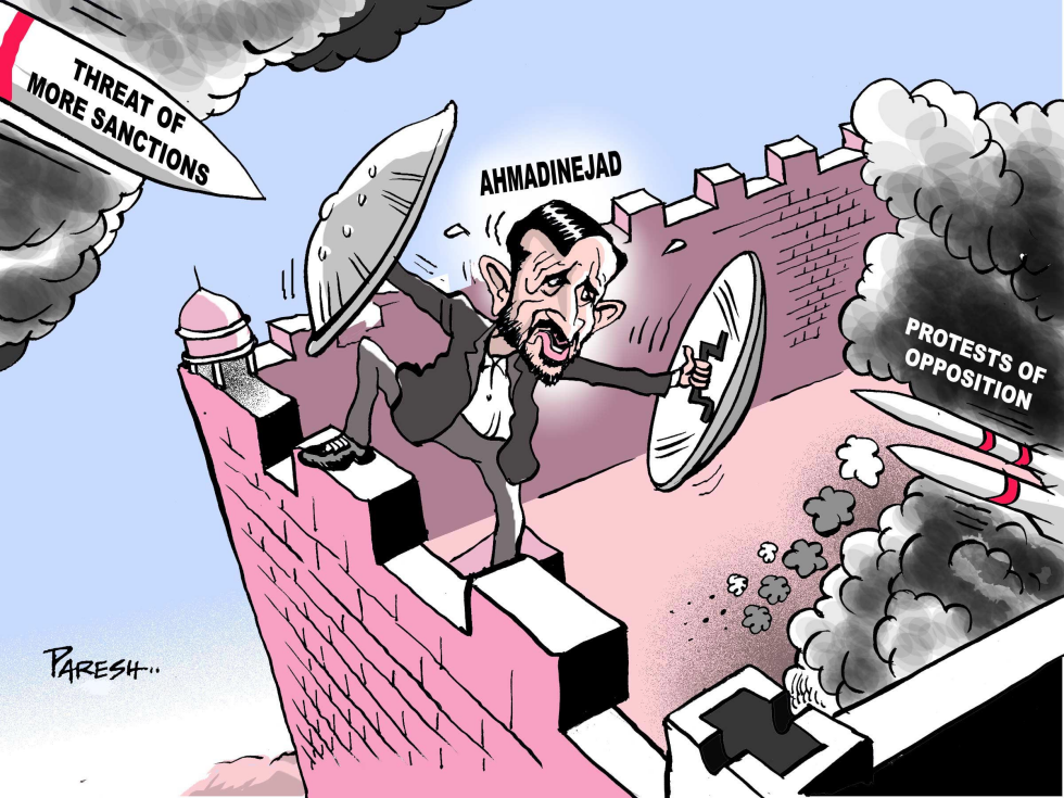 Ahmadinejad's dilemma COLOR