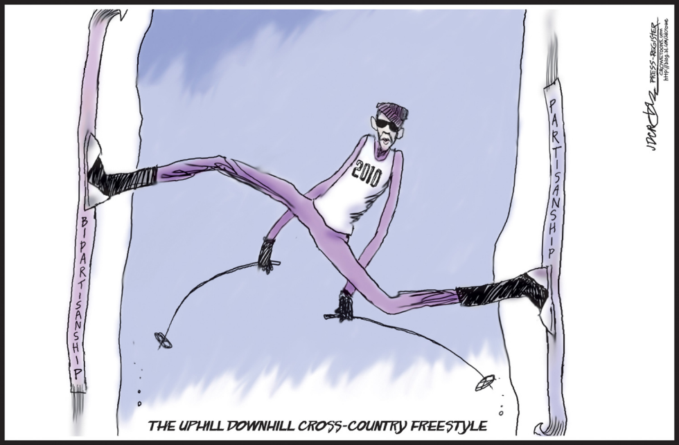 Obama Uphill/downhill skiing