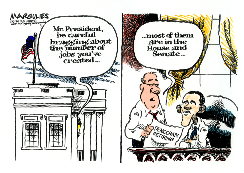 Obama creates jobs color