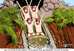 SPLASH MOUNTAIN  by Cam Cardow