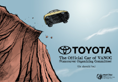 OFFICIAL CAR  by Cam Cardow
