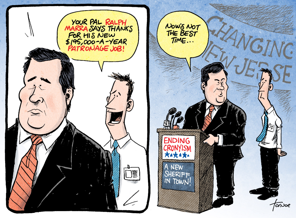NJ Chris Christie and Patronage Jobs