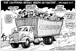CALIFORNIA RECALL by Monte Wolverton