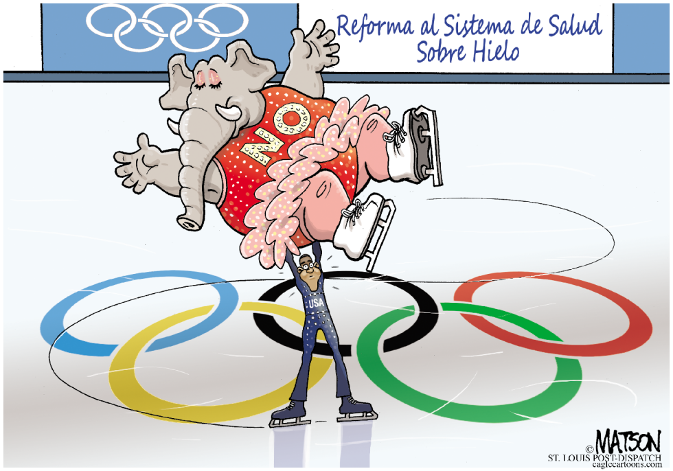  REFORMA AL SISTEMA DE SALUD SOBRE HIELO  by RJ Matson