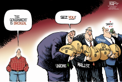 BROKEN GOVERNMENT  by Nate Beeler