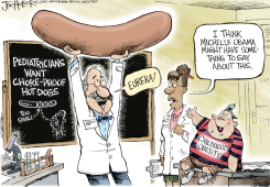 HOT DOGS by Joe Heller