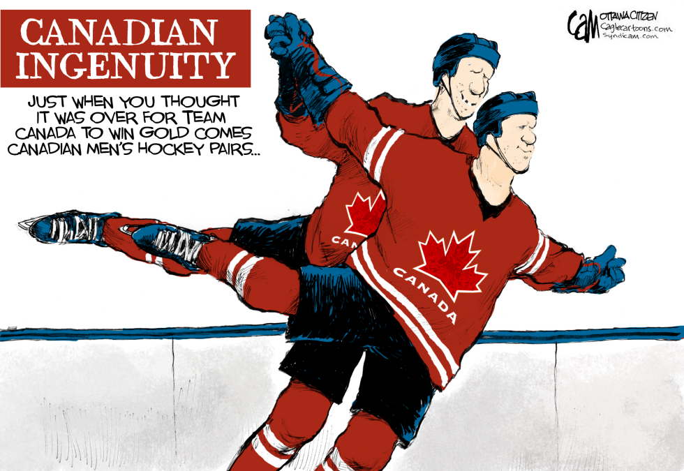 CANADA Hockey pairs