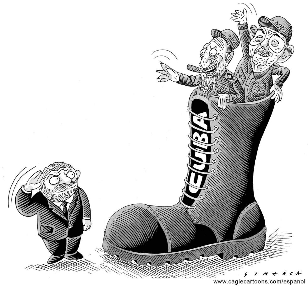 Lula y los Hermanos Castro