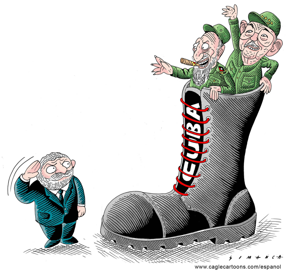 Lula y los Hermanos Castro / COLOR