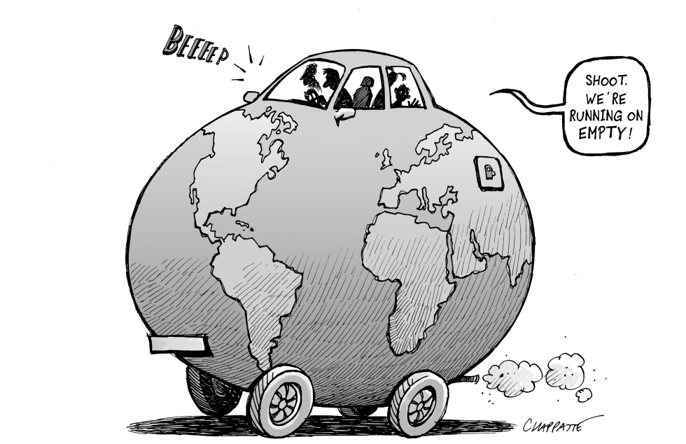  OIL RESERVES by Patrick Chappatte