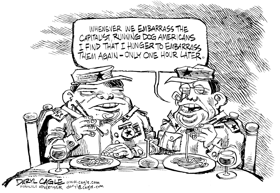  CHINA HUNGRY AGAIN by Daryl Cagle