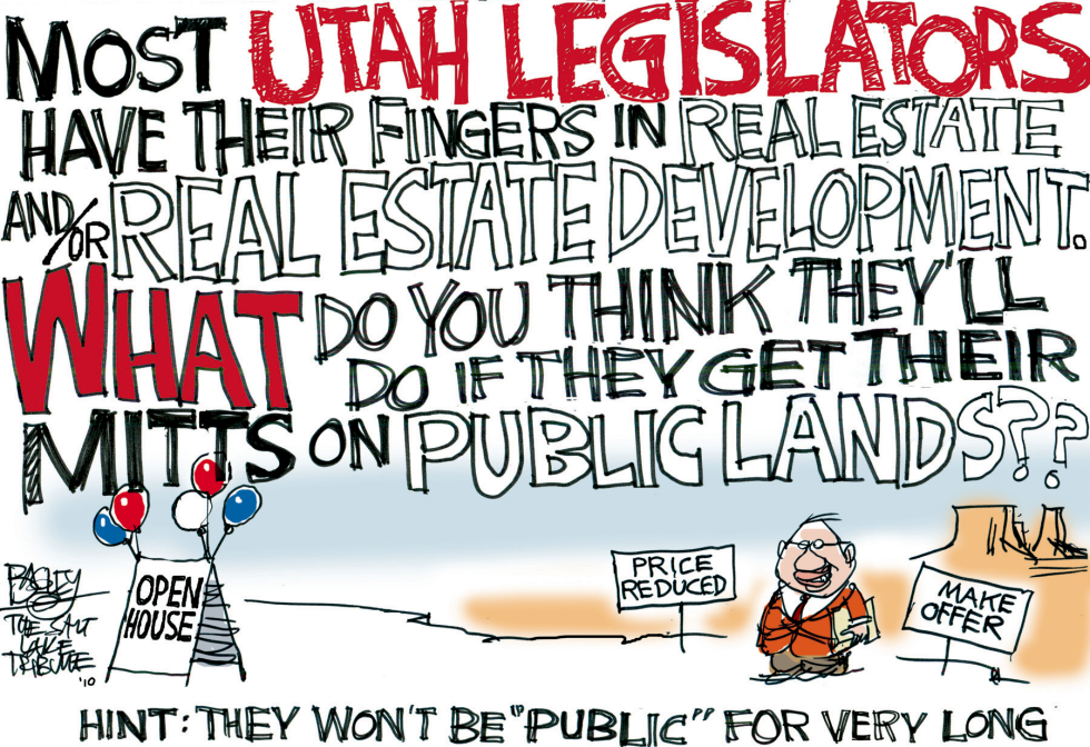  LOCAL BLM LANDS by Pat Bagley