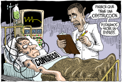 OBSTRUCCIONISMO DEL GOP /  by Monte Wolverton