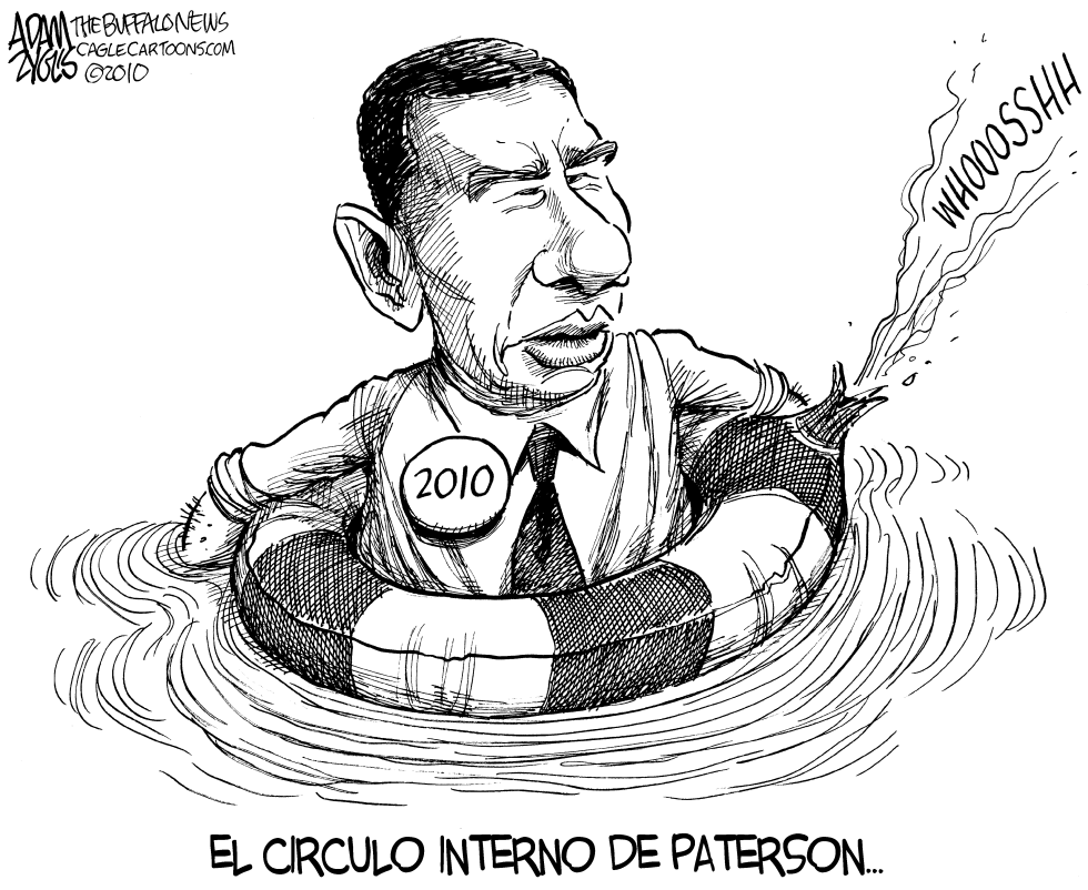  EL CIRCULO INTERNO DE PATERSON by Adam Zyglis