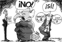 EL PARTIDO DEL SI by Pat Bagley