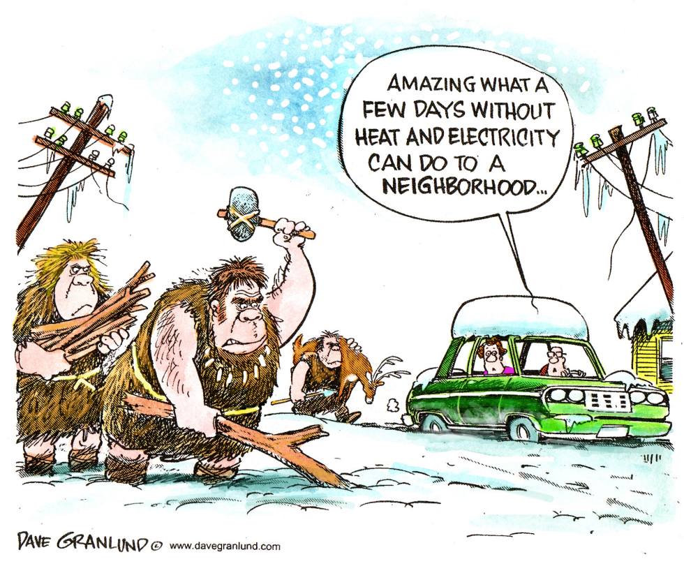 Snowstorms and power outages