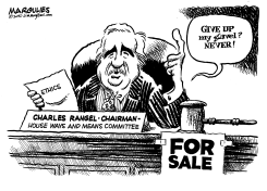 CHARLES RANGEL by Jimmy Margulies