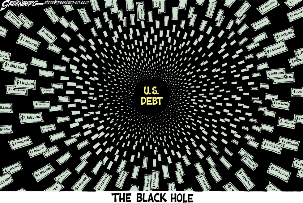Debt black hole