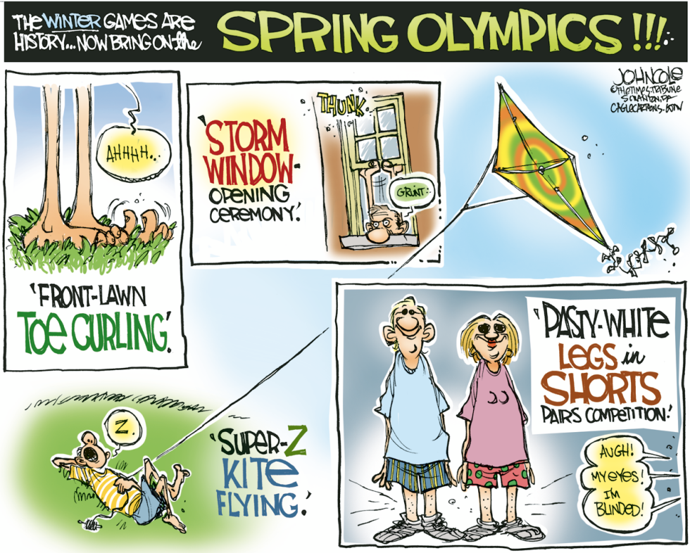  SPRING OLYMPICS by John Cole