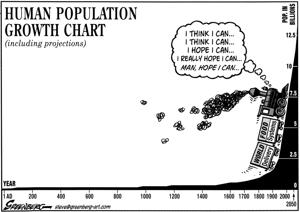 Population train bw