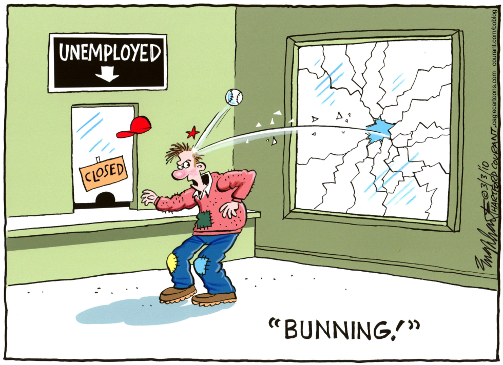  SENATOR JIM BUNNING by Bob Englehart