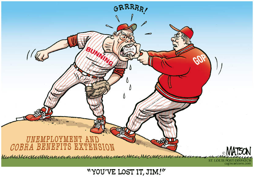 Senator Bunning Hold-COLOR