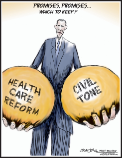 OBAMA PROMISES, PROMISES by J.D. Crowe