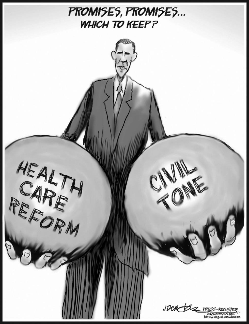 Obama Promises b/w