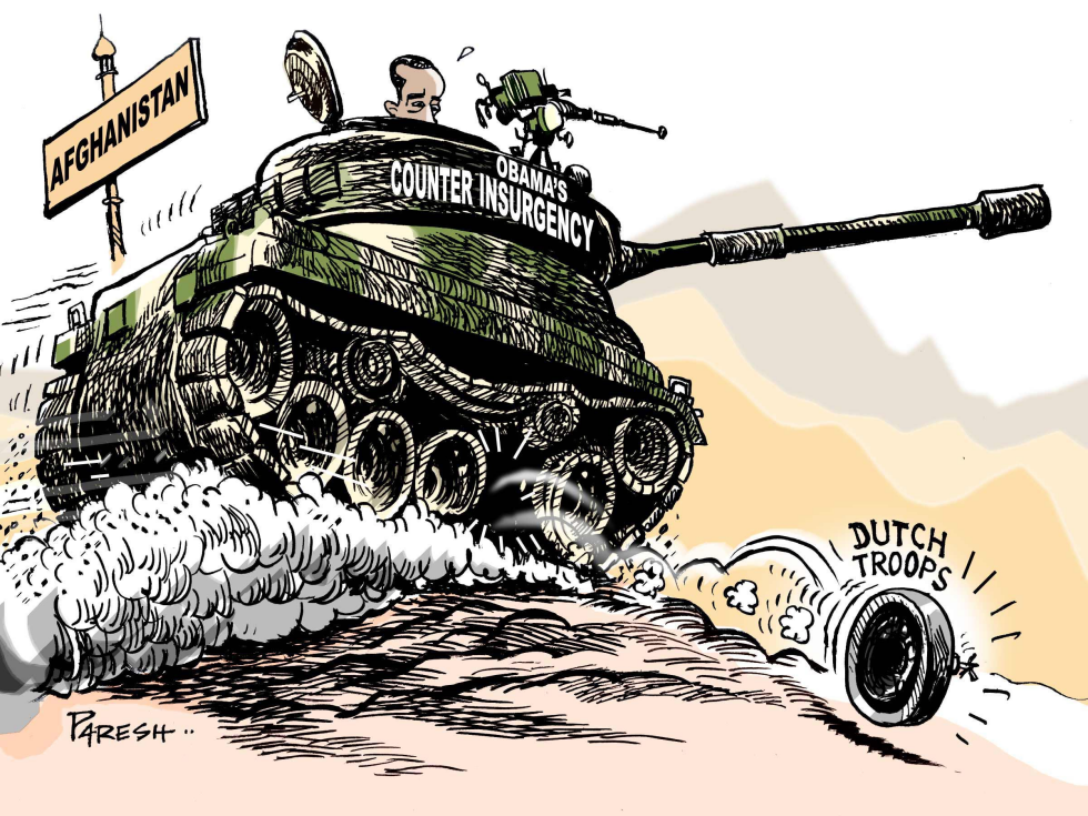  DUTCH RETREAT by Paresh Nath