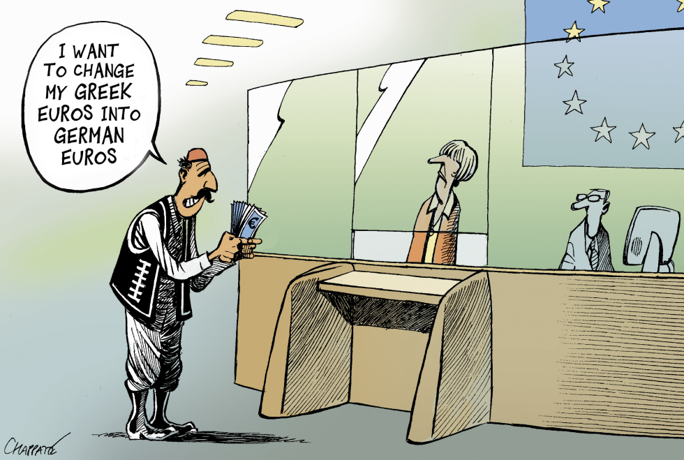  GREEK FAILED STATE by Patrick Chappatte