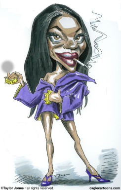 NAOMI CAMPBELL -  by Taylor Jones