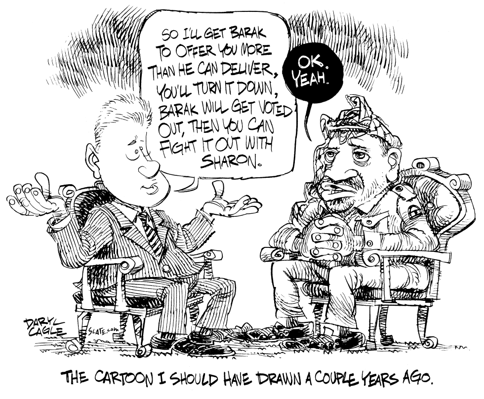  ARAFAT BAD DEAL by Daryl Cagle