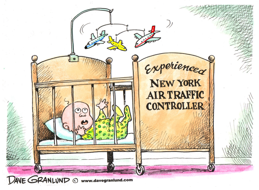 Kids as air traffic controllers