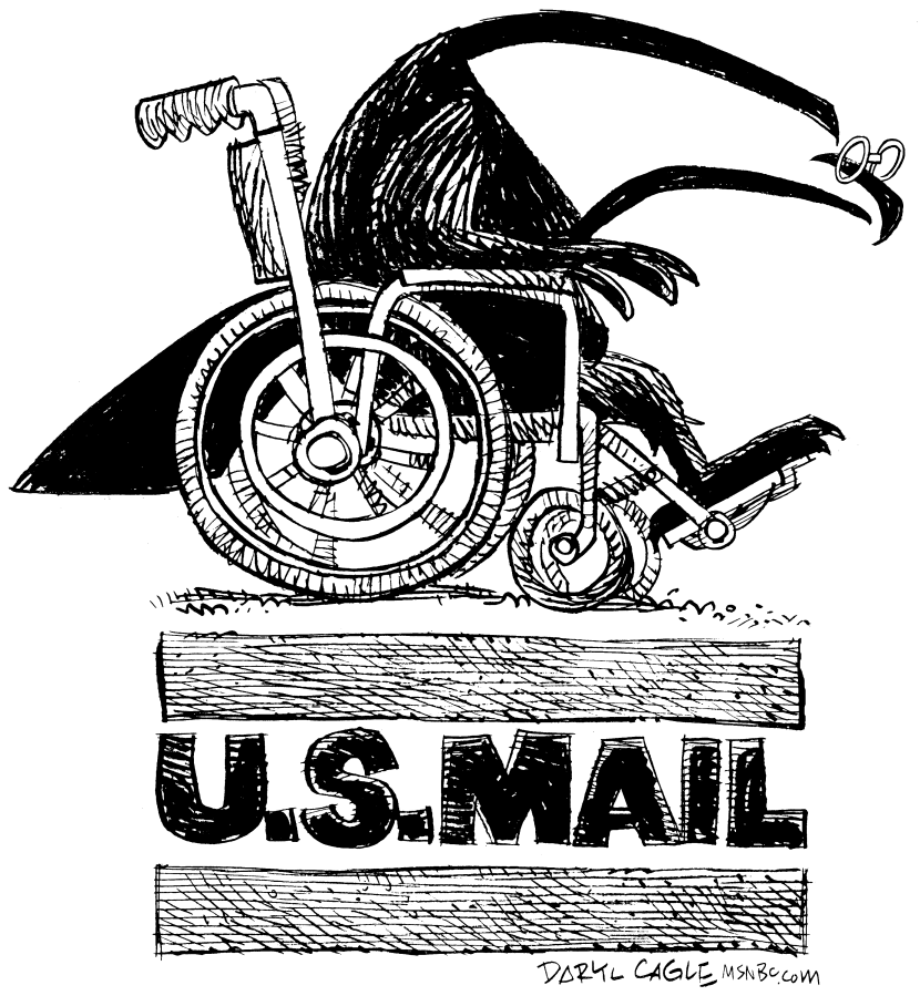 Crippled Old US Mail Service