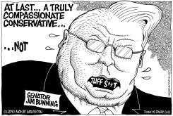 JIM BUNNING COMPASSIONATE CONSERVATIVE by Monte Wolverton