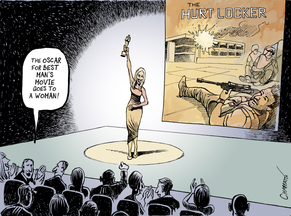  QUEEN OF THE OSCARS by Patrick Chappatte