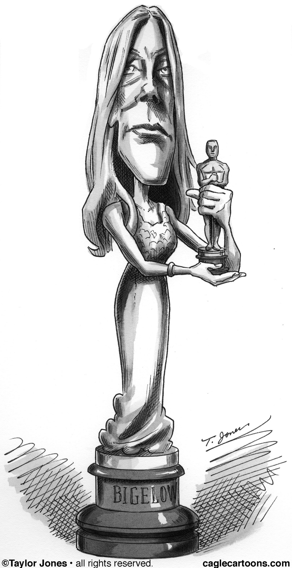  KATHRYN BIGELOW - STATUE AND STATURE  by Taylor Jones