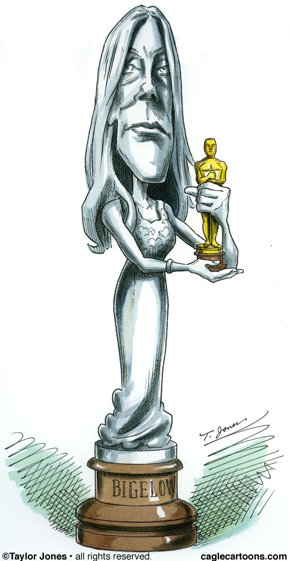  KATHRYN BIGELOW - STATUE AND STATURE  by Taylor Jones