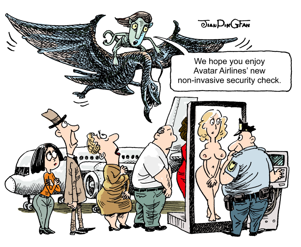 Avatar Airline Security Check
