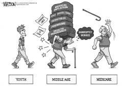 THE THREE STAGES OF HEALTH INSURANCE by R.J. Matson