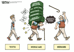 THE THREE STAGES OF HEALTH INSURANCE by R.J. Matson